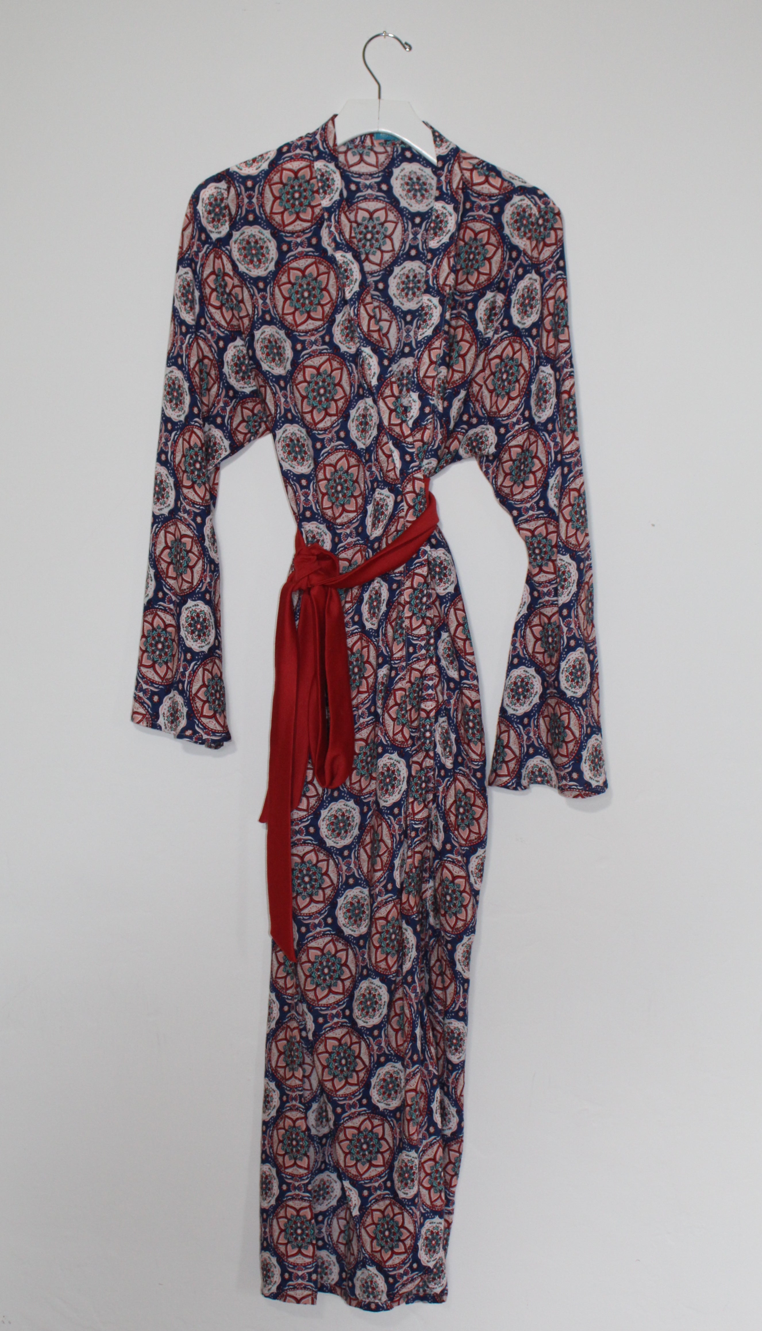 Tribal Wrap Dress - Yoga Clothing by Daughters of Culture