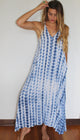 Denim Rinse Tie Dye Sun Dress