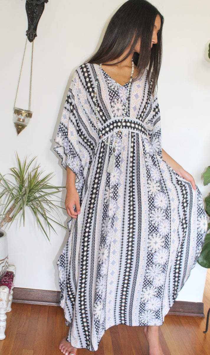 Arabian Sand Winged Kaftan - Yoga Clothing by Daughters of Culture